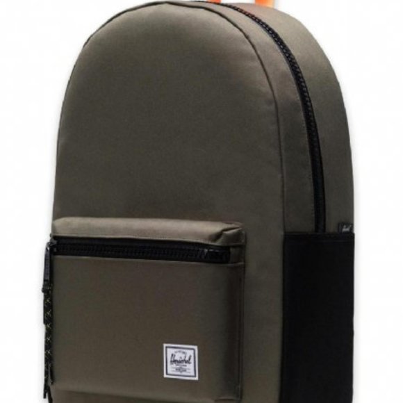 Herschel Supply CO. Laptop Backpack Settlement 15 Inch Ivy Green/Black/Shocking - Picture 2 of 10